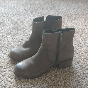 Aetrex Brown leather upper boots